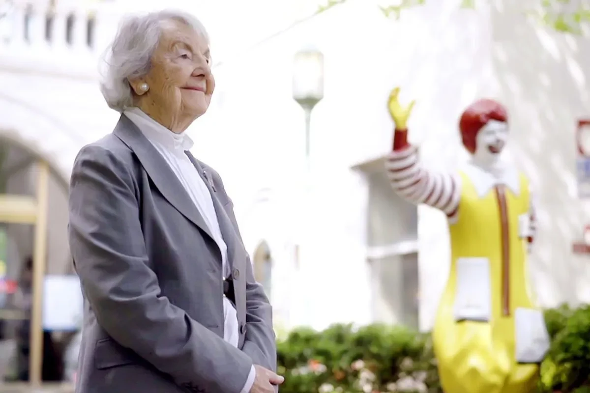 Dr. Audrey Evans, co-founder of Ronald McDonald House.
